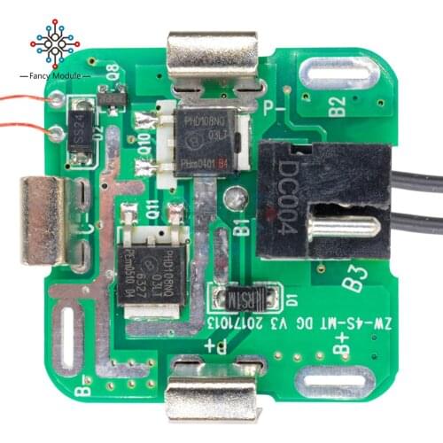 4S 4 Series Serial Dual MOS Li-ion Lithium Battery Protection Board 18650 Power Tools Drill 14.8V 16.8V Enhance/Balance