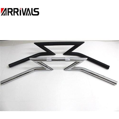 25MM 1" Z Bar Drag Handle Bar Lightning Handlebar for Yamaha For Suzuki Cruiser Chopper Cafe Racer universal