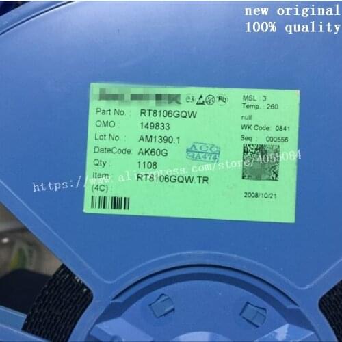 5PCS RT8106GQW PIC12C509A04/P2UW TNY268PN MT6616RN RT8106 PIC12C509A04 PIC12C509 TNY268 MT6616 12C509A new
