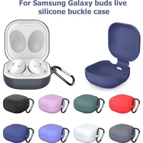 For Samsung Galaxy Buds Live Cases Wireless Bluetooth Headset Soft Silicone Earphone Protective Cover For Buds Pro Funda Coque