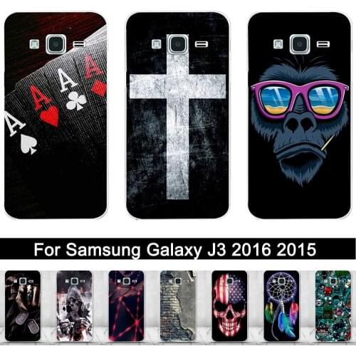 Case for Samsung Galaxy J3 2015 Soft Silicone Back Phone Cover for Samsung Galaxy J3 J320 J320F 2016 Shells Fundas Coque