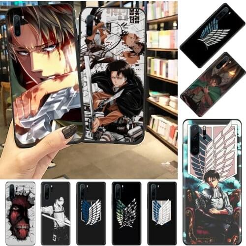 Attack On Titan Phone Case For Huawei P20 P30 P40 lite Pro P Smart y7 2019 mate 20 nova 3 mate 20