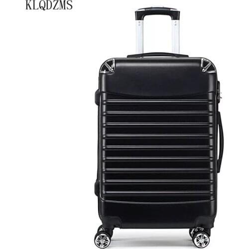 KLQDZMS 24Inch Trolley Case Woman Travel Suitcase with wheels Rolling Luggage Man 20 inch Boarding Box Travel Bags