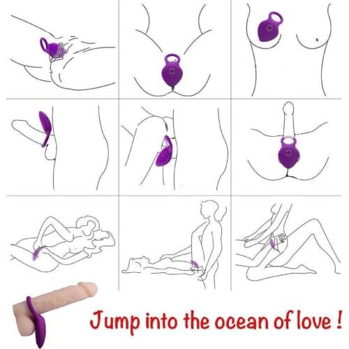 Pure silicone double ring lock fine ring tornado male penis collar male masturbator couple passion toy