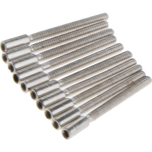 Bulk 20x Metal Wristwatch Stem Extensions Extenders 11.5mm Watch Repair Tool