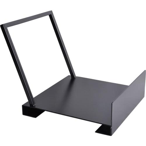 Multifuctional Wallet Holder Rack Bag Bracket Window Exhibition Props Metal Black Rack Cabinet Organizer Man Handbag Display