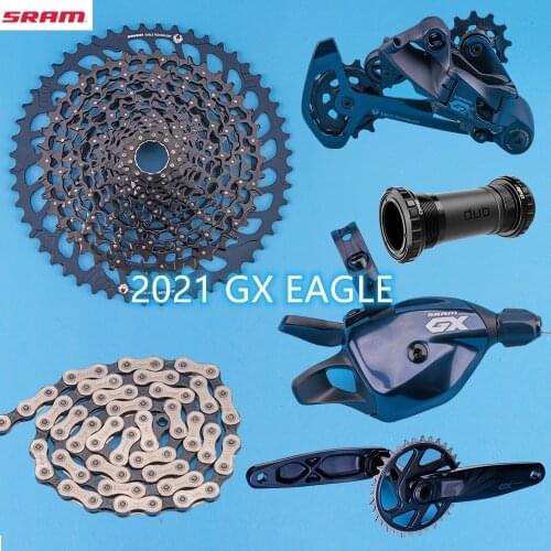 2021 NEW SRAM GX EAGLE 1x12s 12 Speed 10-52T 10-50T Groupset Kit DUB Crankset Trigger Shifter Rear Derailleur Cassette YBN Chain