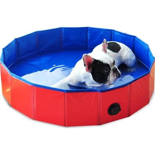 Foldable Pet Dog Swimming Pool Bath Bathtub Pool For Dogs Cats Cleaner Bath Bucket Tub Cleaning Pet Cat Dog Cleaner Accessories