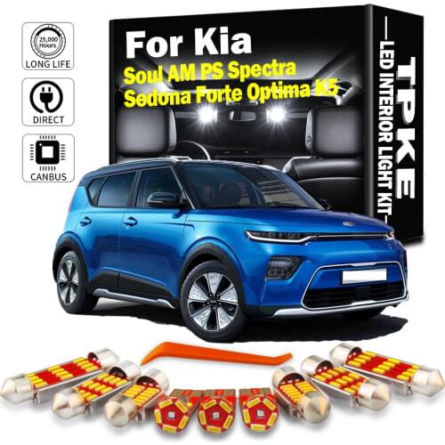 Canbus Error Free For Kia Soul AM PS Spectra Sedona Forte Optima K5 Vehicle LED Interior Dome Trunk License Plate Light