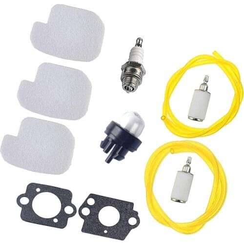 Air Fuel Filter With Fuel Line For Poulan P3314 P3416 P3816 P4018 PP3416