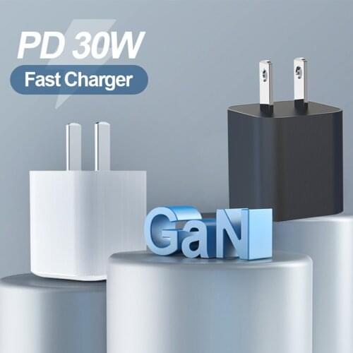 BELKA 30W GaN Charger Portable Quick Charge Type C PD Charger with Fast Charger for iPhone 12 Pro Samsung Xiaomi Laptop