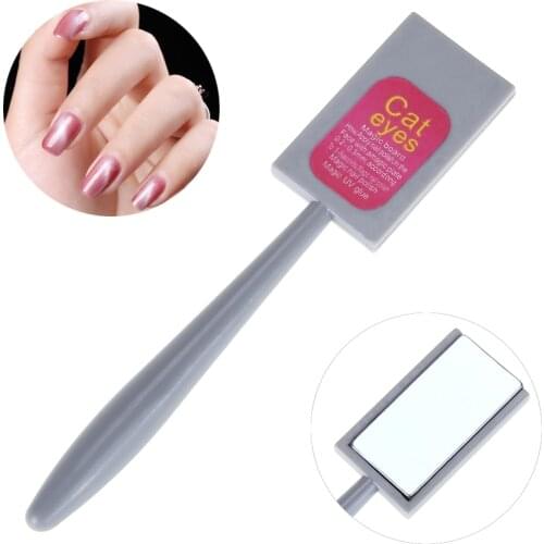1PCS Strip Magical Magnet Stick for Cat Eye Nail Tools Gel Polish Nail Art Manicure 3D Effect Gel Tool esmalte para unha