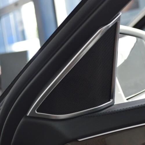 Car Styling Tweeter Loudspeakers Frame Decoration For Mercedes Benz E Class W212 2010-16 Audio Speaker Trim Sticker