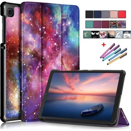 Case For Funda Samsung Tab A7 Lite 2021 Case Folding Leather Stand Magnetic Cover For Galaxy Tab A7 Lite Case SM-T220 SM-T225
