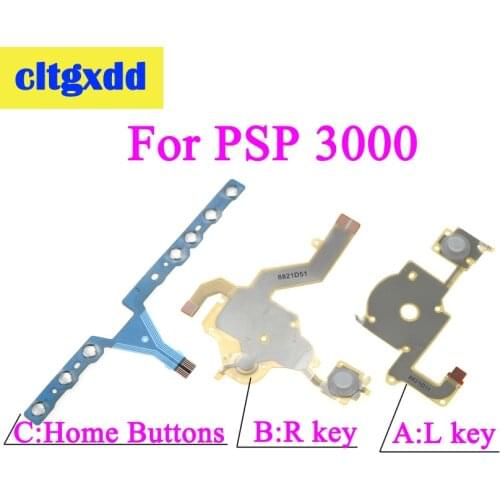 Cltgxdd Direction Cross Button Left Key Volume Right Keypad Flex Cable component for Sony PSP 3000