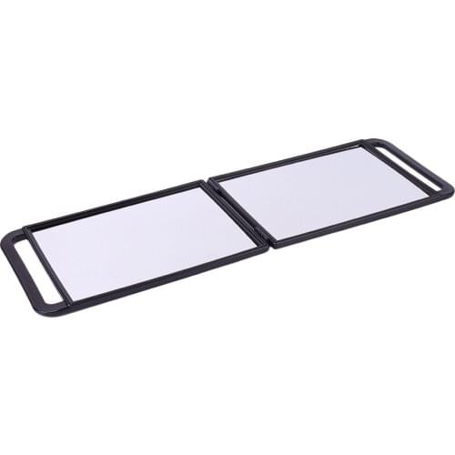 Double Side Hand Mirrors with Handle,Foldable Handheld Mirror with Handle