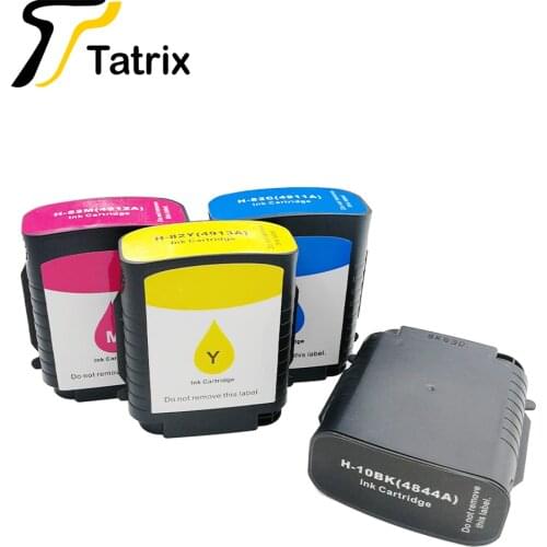 Tatrix Compatible ink Cartridge for HP10 HP82 HP 10 82 For Designjet 10ps/20ps/120nr/50ps 500/510/800/800p C4911A inkjet printer