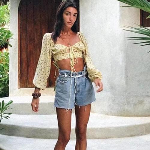 Желтые блузки Khalee Yose China At AliExpress