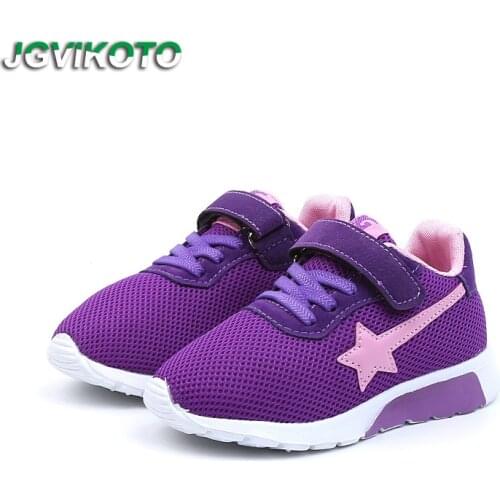 JGVIKOTO 2020 Spring Autumn Kids Shoes Boys Sports Shoes Children Running Sneakers Casual Shoes For Boy Girl Air Mesh Breathable