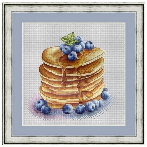 Yellow cake Cross Stitch Kit Packages Counted Cross-Stitching Kits New Pattern NOT PRINTED Cross stich Painting Set