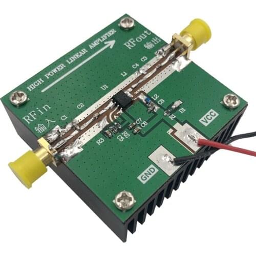RF2126 400M-2700MHz RF Power Amplifier Linear Amplifier 2.4GHz 1W for WiFi Bluetooth Ham Radio