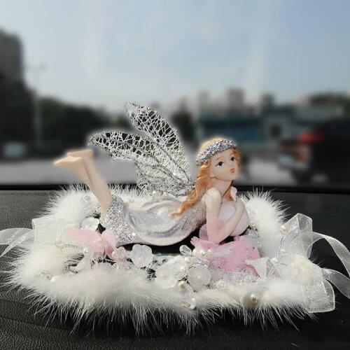 Christmas gift Romantic Angel Decoration estheticism Car perfume Diamond automobile supplies decoration goddess choose