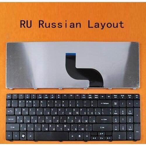 Russian RU New Replacement Keyboard For ACER Aspire 5810T 5810TG 5810TZ 5810TZG 5820 5820G 5820T 5820TG 5820TZ 5820TZG Black