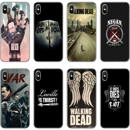 TV walking dead Accessories Phone Case For iPhone 12 11 Pro Max Mini XS Max XR X 8 7 Plus 6 6S Plus 5 5S SE 2020