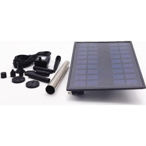 Hot Quality 9V 1.8W SOLAR WATER PUMP FOR FOUNTAIN GARDEN POND