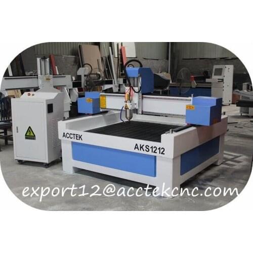 High precision 3d marble carving and cutting machine , cnc stone cutting router with 3.0kw water cooling spindle motor