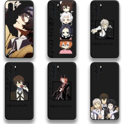 Japan Anime Bungou Stray Dogs Dazai Osamu Phone Case For Huawei P20 P30 P40 lite E Pro Mate 40 30 20 Pro P Smart 2020