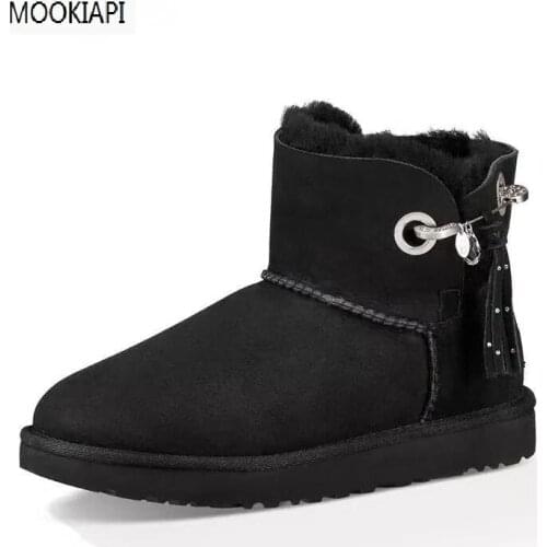 Australias top quality womens boots in 2019, real sheepskin, 100% natural wool, the latest fashionable womens shoes