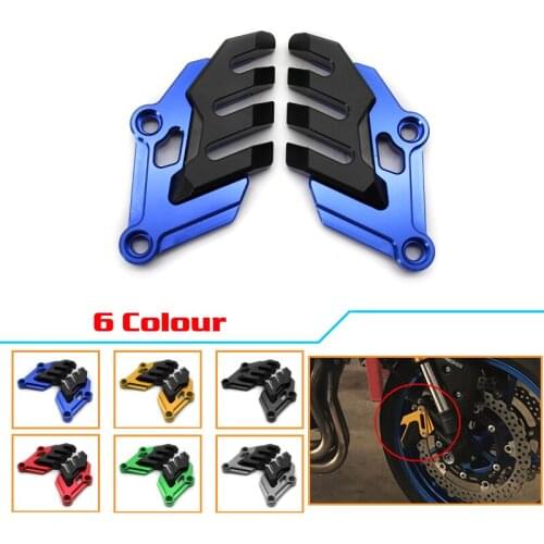 Motorcycle Accessories Front Brake Disc Caliper Brakecaliper Guard Protector Cover For Kawasaki Z900 2017