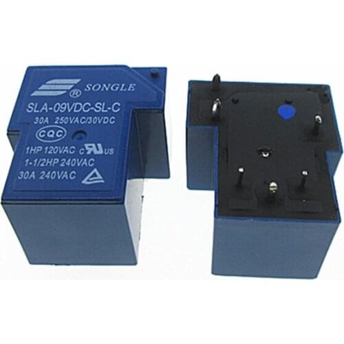 HOT NEW SLA-09VDC-SL-C SLA-09VDC-SL SLA-09VDC 09VDC 9VDC 9V T90 30A 250VAC SONGLE DIP6