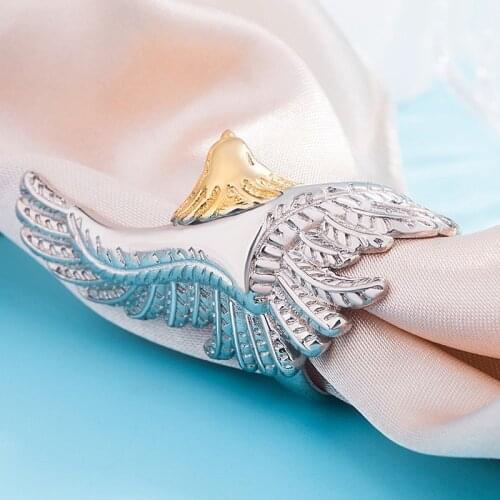 Domineering Eagle Ring Silver Color Adjustable Finger Ring for Motorcycle Party Punk Style Mens Ring Fashion Jewelry