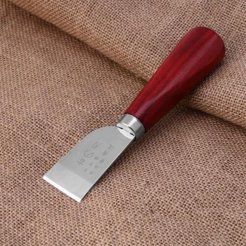 Leather Craft Skiving Sharp Handle Knife Leathercraft Handwork DIY Tool New