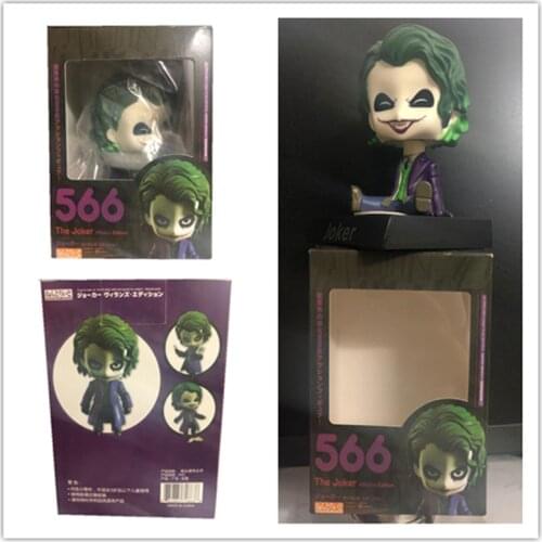 10cm 566 Q The Joker villain’s Edition Car shake head doll Collect toys and gifts