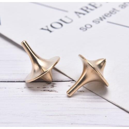 Brass Spinning Top Toys For Children Adult Antistress Gyroscope Office Party Game Favor Spin Top Spinner Gyro Toy
