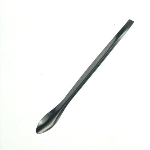 12.5cm Stainless Steel Lab Single-head Stainless Steel Drug Reagents Sample Spatula Weighing Spoon