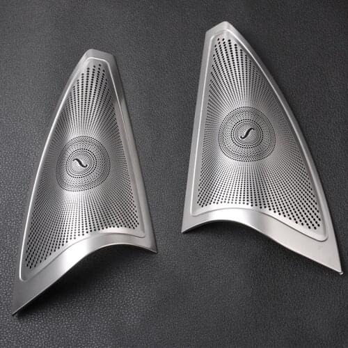 Suitable for Mercedes-Benz ML W166 GLE Coupe C292 GL X166 GLS car door speaker cover stereo protection sticker trim