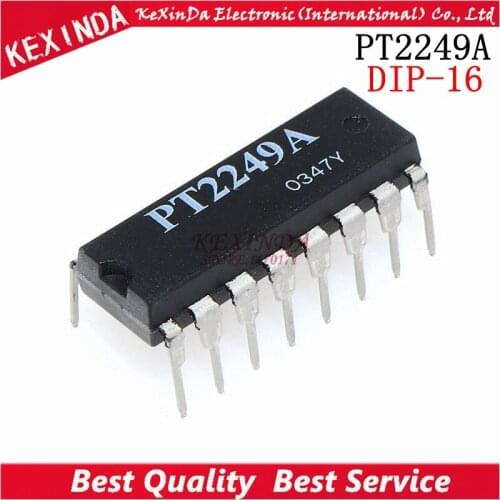 PT2249A PT2249 DIP-16 IC 10pcs/lot Free shipping