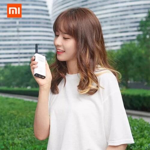 New Xiaomi Mi Walkie Talkie Lite Mini Portable Radio Receiver 40mm Speaker 5 Days Long Standby Quick Match APP Control USB-C
