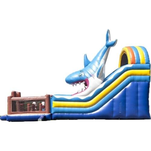 Good sale inflatable bouncer slide combo ,inflatable shark bouncer slide combo for kids
