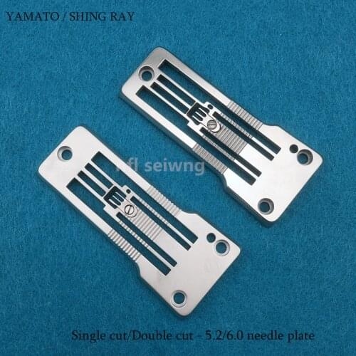SHING RAY FW740/YAMATO FD62 68490 Four needles six lines needle plate original quality sewing machine parts