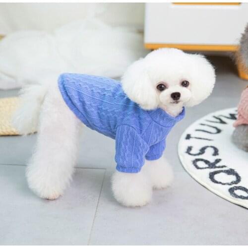 Cat Dog Sweater Knit Apparel Winter Dog Clothes Coat Outfit Garment Puppy Costume Yorkshire Pomeranian Poodle Bichon Clothing 12