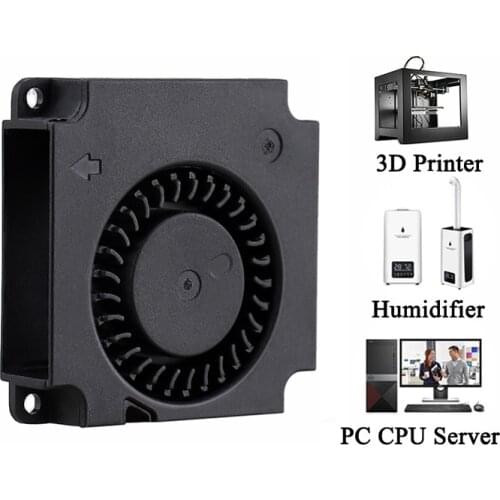 Turbine Fan 5V 12V 24V 4010 Blower Printer Cooling Accessories DC Turbo Blower Fans for Creality CR-10 Kit 3D Printer 40x40x10mm
