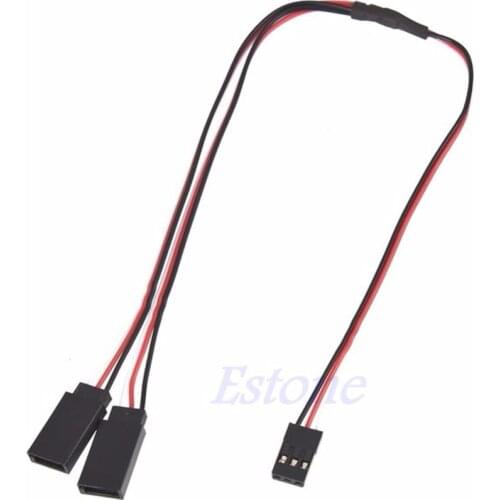 Control line RC Servo Y Cable Wire 300mm Extension Cord JR Futaba