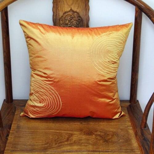 Embroidered Geometric Chinese Cushion Cover Christmas Pillow Case 45x45cm Sofa Chair Cover Cushion Ethnic Pillow Covers 2pcs/lo