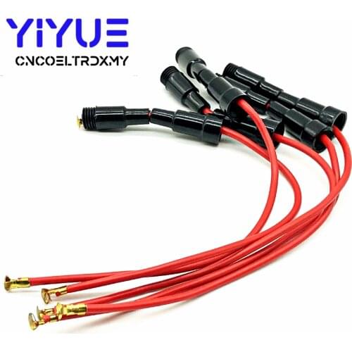 10PCS 5*20MM Glass Tube Fuse Holder Screw Type Quick Blow 5X20MM Fuse with 22 AWG Wire 250V