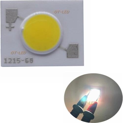 10PCS 5W COB LED EVERLIGHT Lamp Light Bulb Pure White COB Led Diode Chip Light for DIY/Bulb Light Super Bright